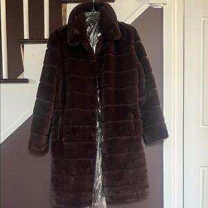 Quince Dark Brown Teddy Jacket